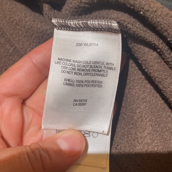 Columbia Brown zip up fleece jacket - Picture 9 of 10